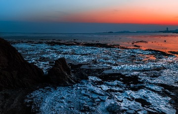 冰的海岸-锦州湾