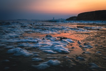 黄昏海岸-锦州