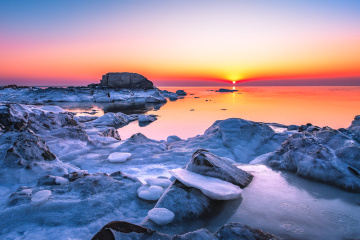 日出冰海-锦州