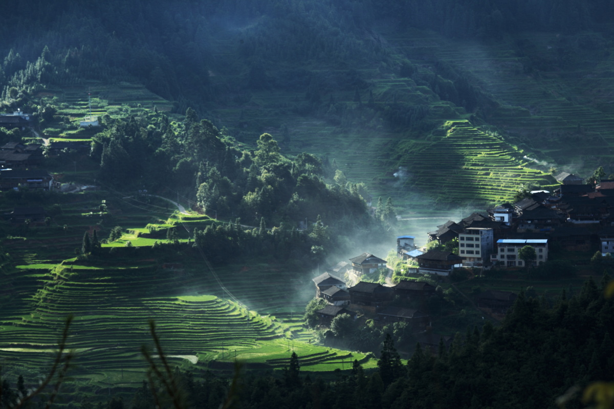 融水杆洞乡苗寨