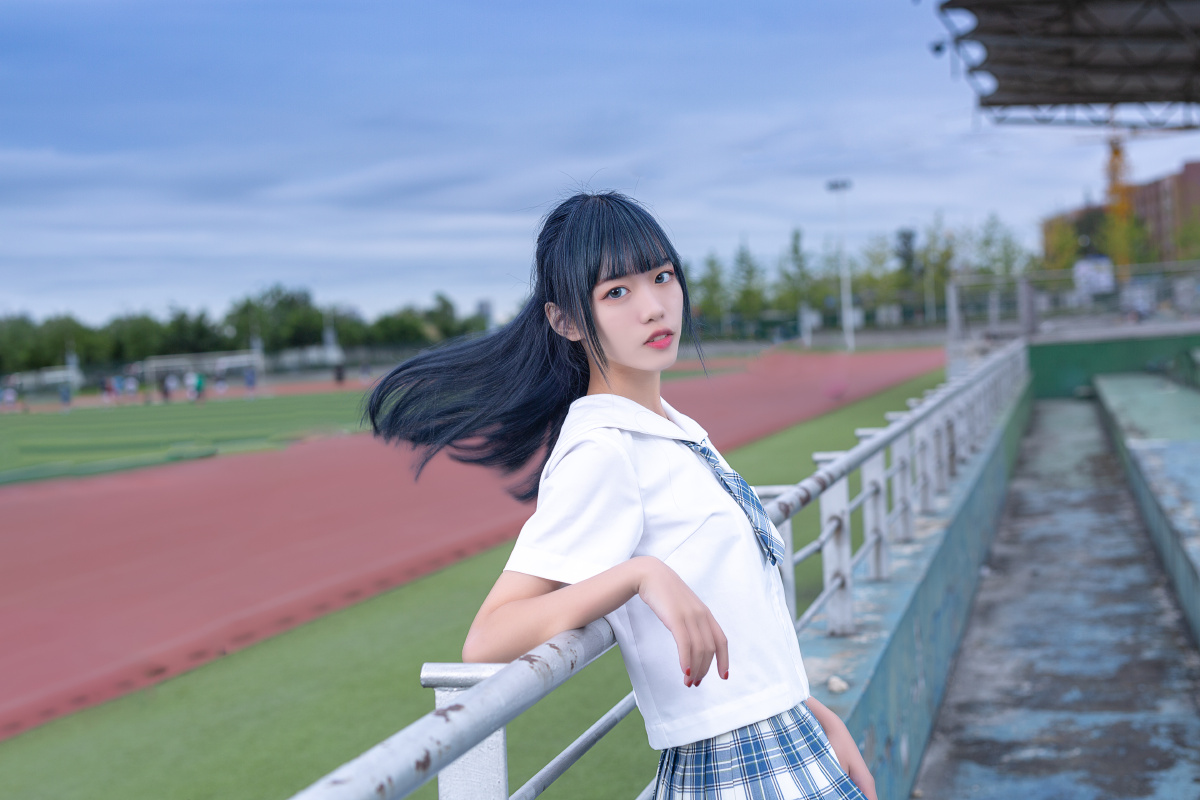 jk少女校园写真