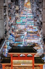 廟街夜市。