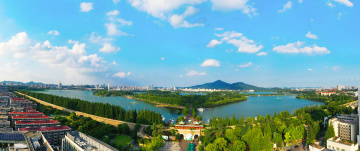 江苏省南京市玄武湖风光