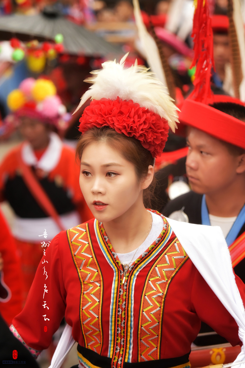 2019连南千年瑶寨盘王节偶遇当地瑶族沙腰妹演员仅仅一次拍摄机会后来