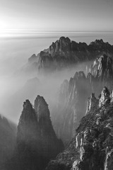 水墨黄山
