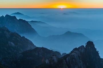 夕阳之美