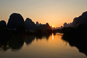 夕阳之美