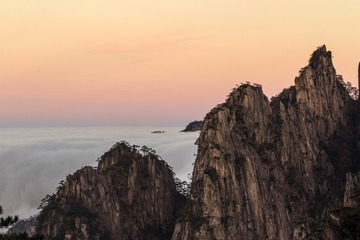 黄山余晖