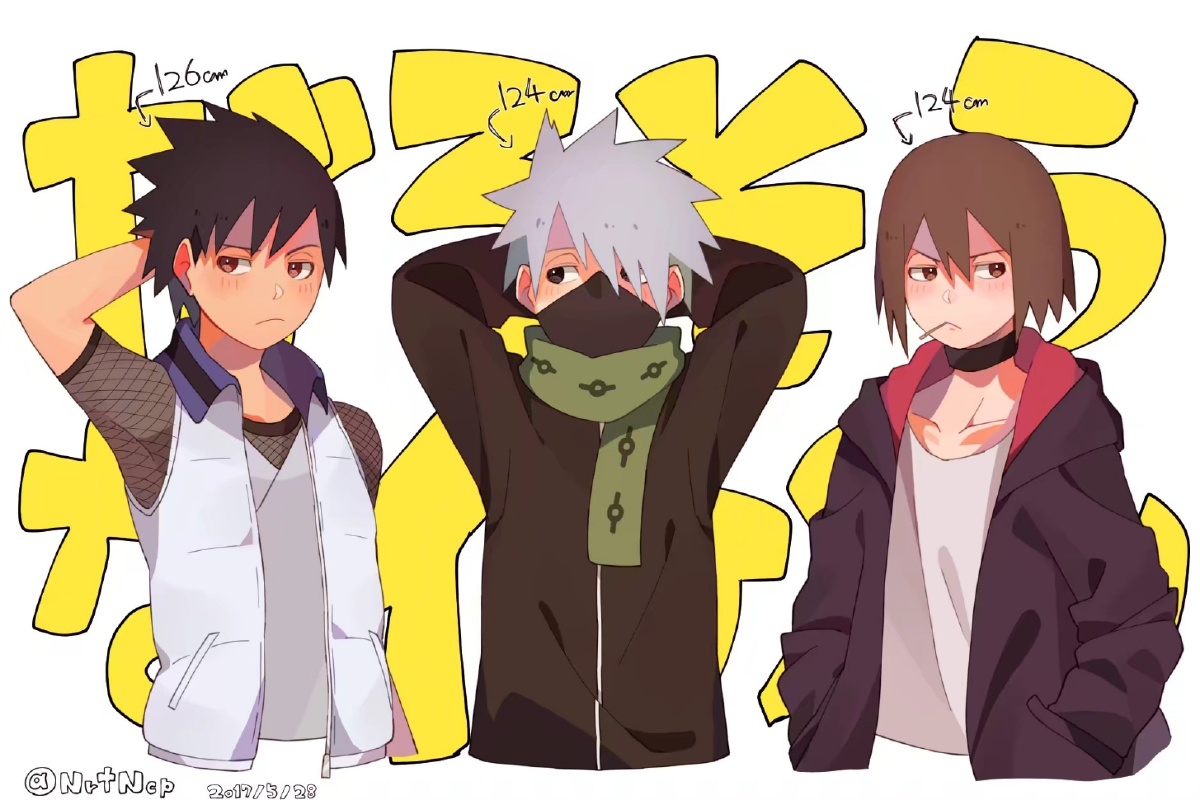 木叶村帅哥之一:卡卡西,好帅啊 - 佐助君 - 图虫