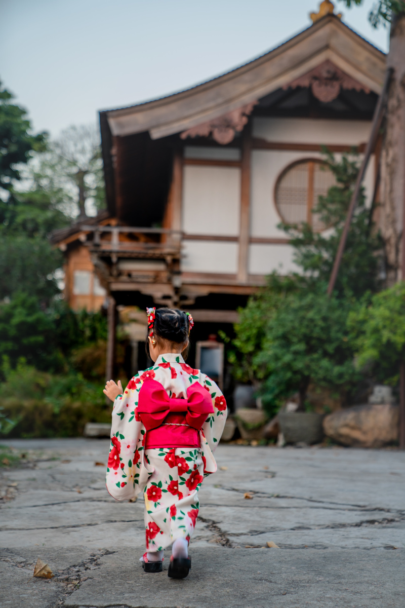和服儿童