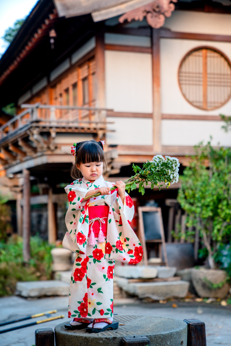和服儿童