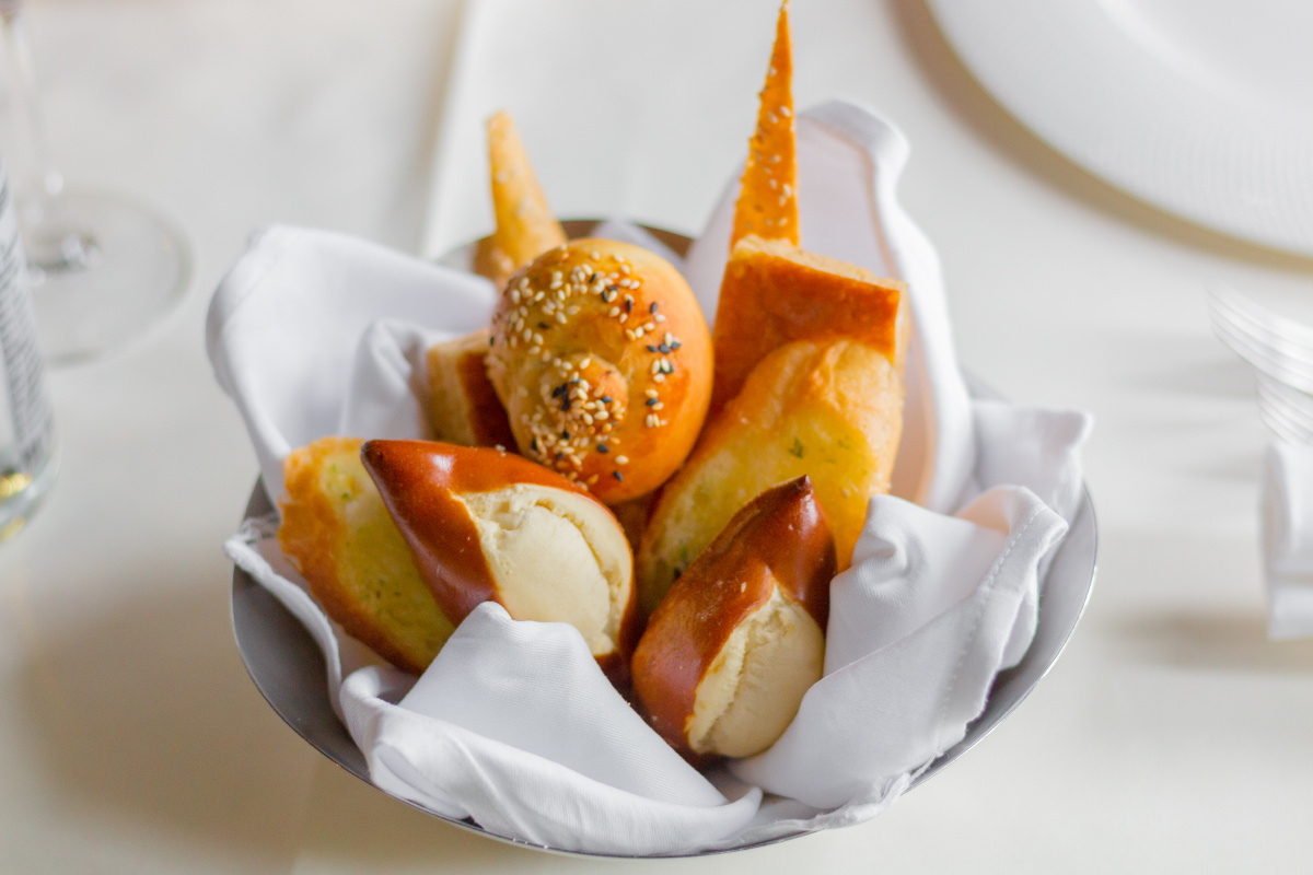 西餐随拍各式面包篮