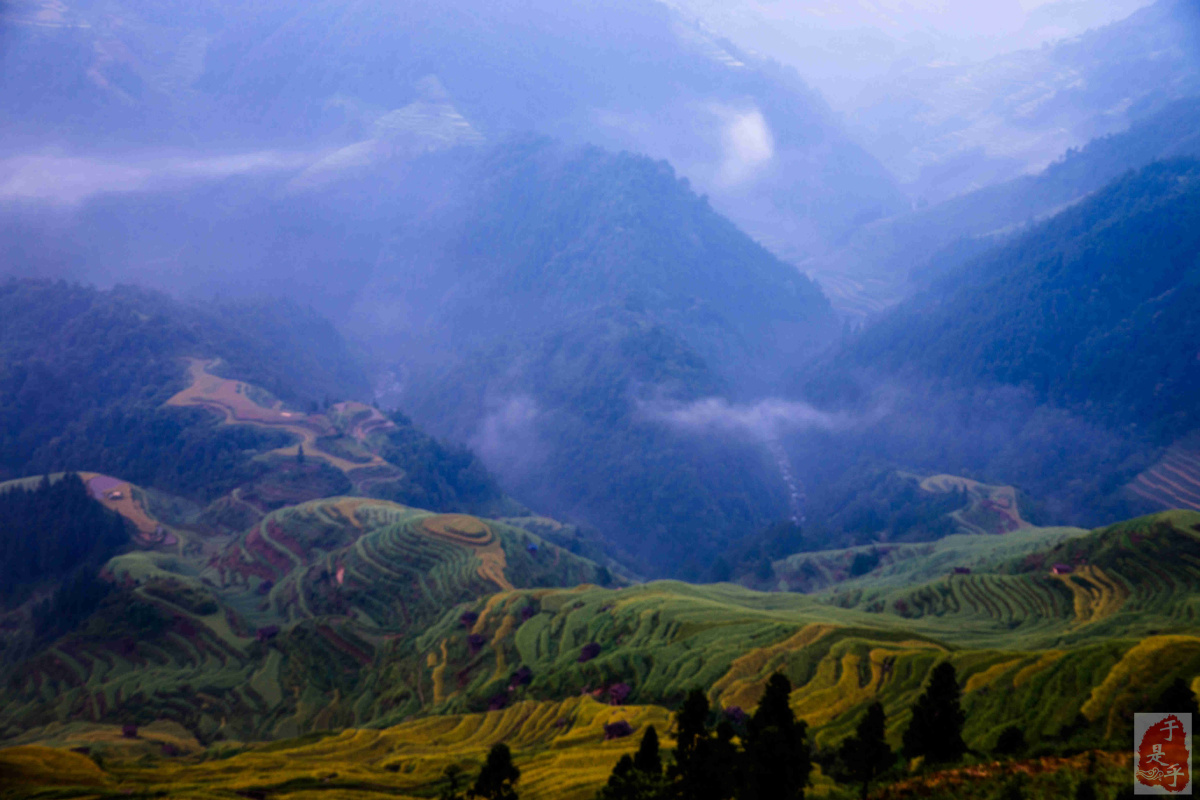 从江梯田 - 梯田, 风光, 风景, 佳能 - 于是乎88 -