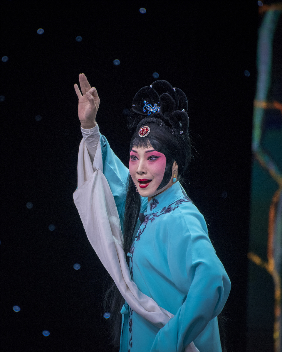 首届京津冀河北梆子青年演员大赛决赛河北省河北梆子剧院孙娜打神告庙