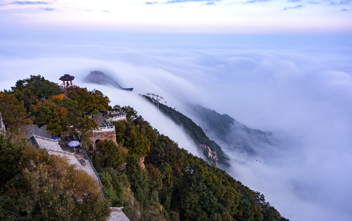 壮美太行王屋最美云海仙境