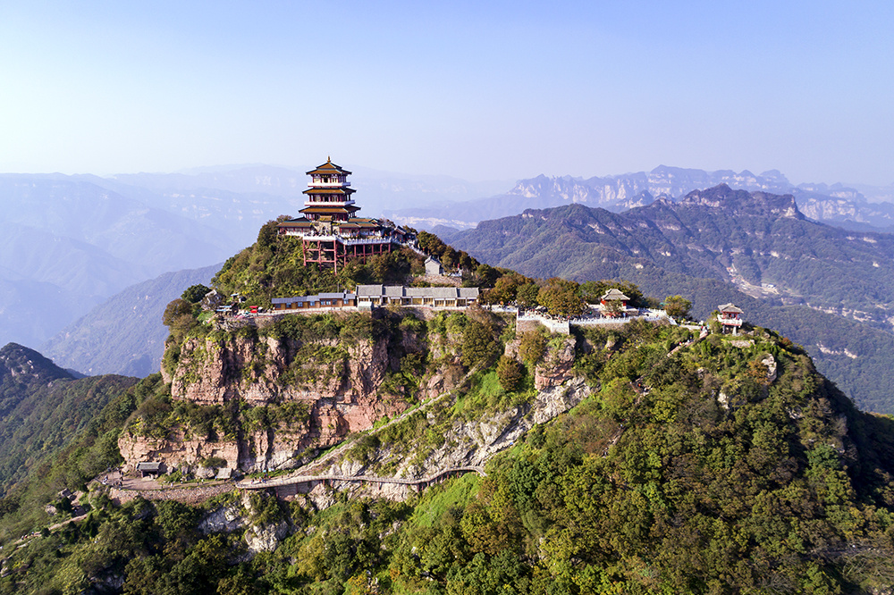 王屋山秋色渐浓