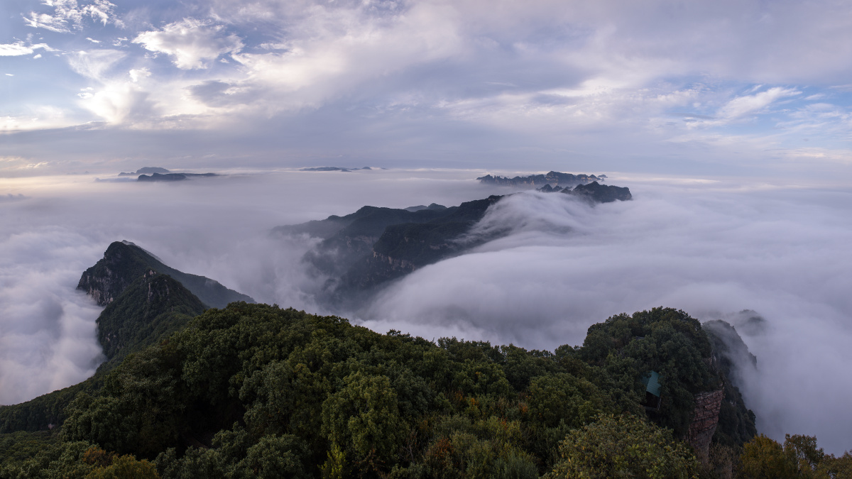 壮美太行王屋最美云海仙境