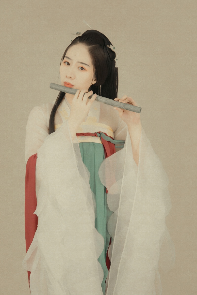 古风##人像##汉服#喜欢简单的美好 - 单眼皮的苏小小