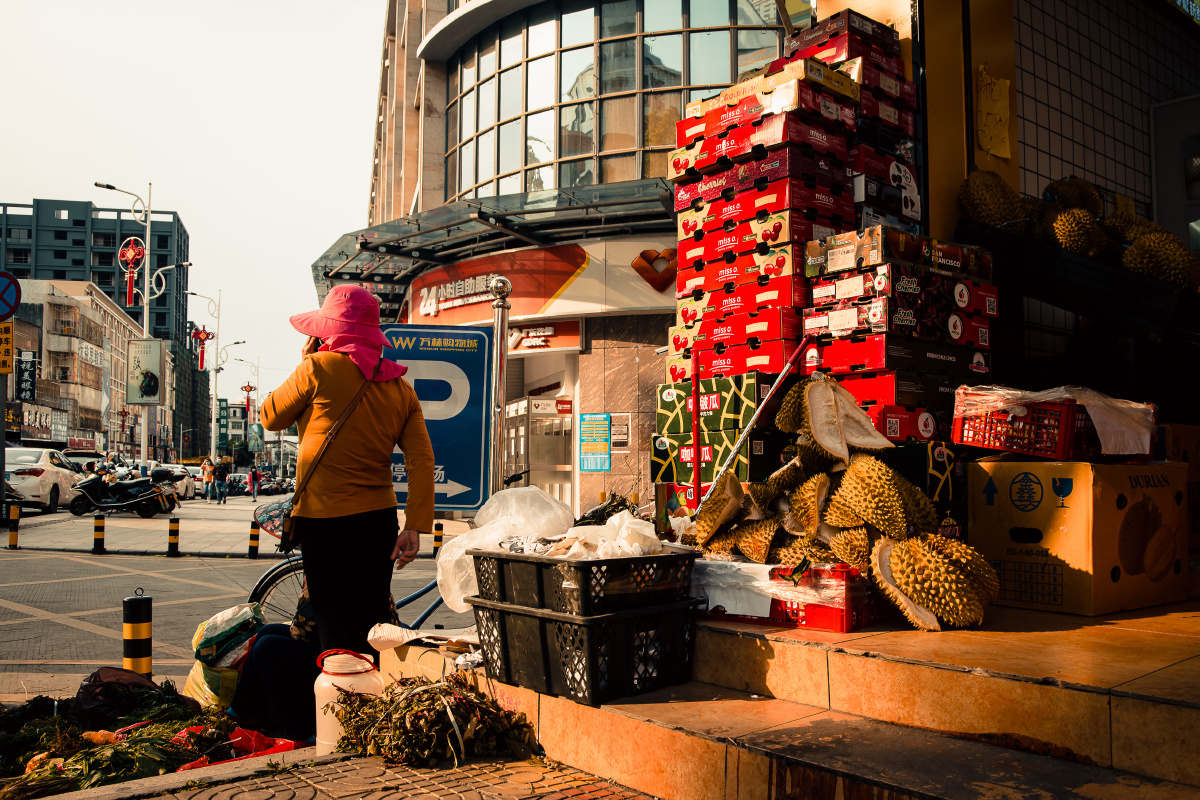 惠东记忆特辑(一)来到惠东的第一天天气出奇的很好老市场的颜色非常