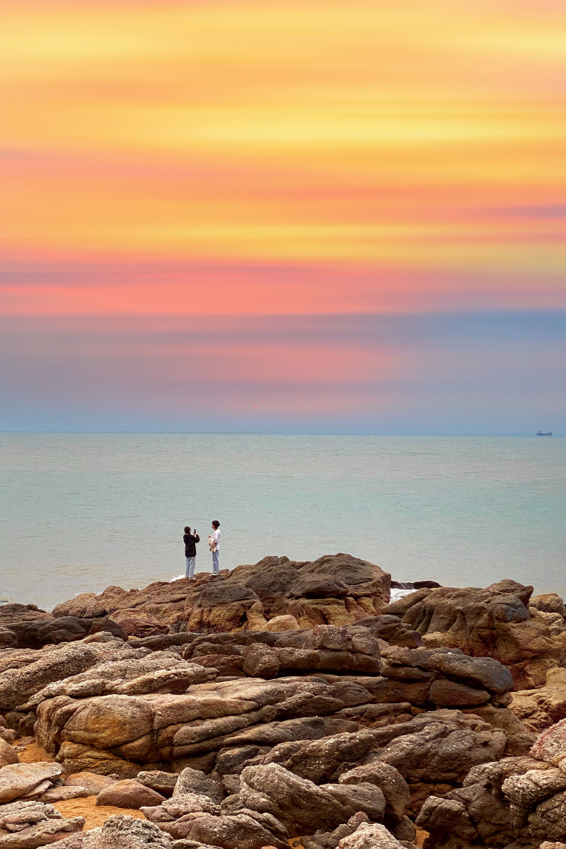 东方市鱼鳞洲日落 - 语冰于夏虫 - 图虫