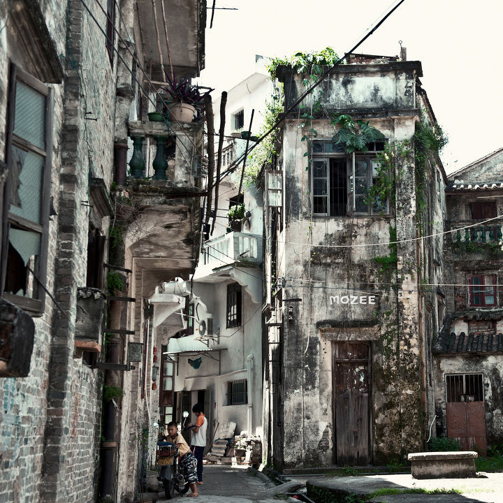 开平碉楼——赤坎村