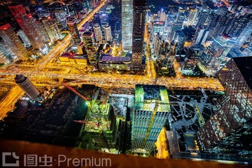 国贸夜晚