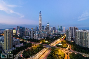 深圳CBD商圈的摩天大楼