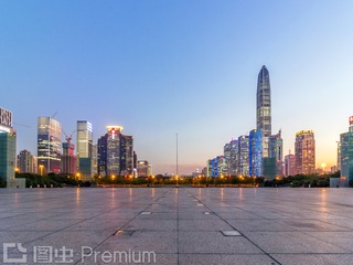 深圳市中心中轴线的建筑物