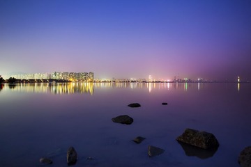 深圳湾夜景