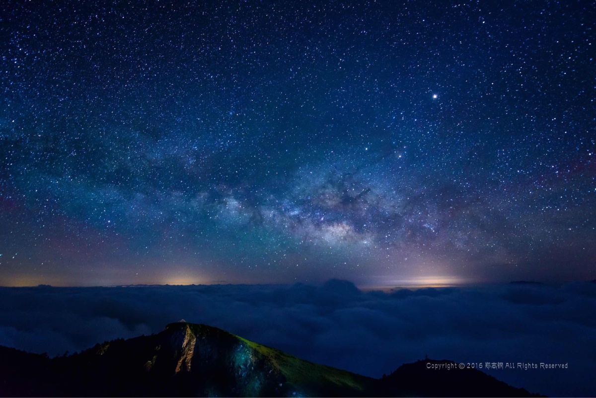 牛背山璀璨银河