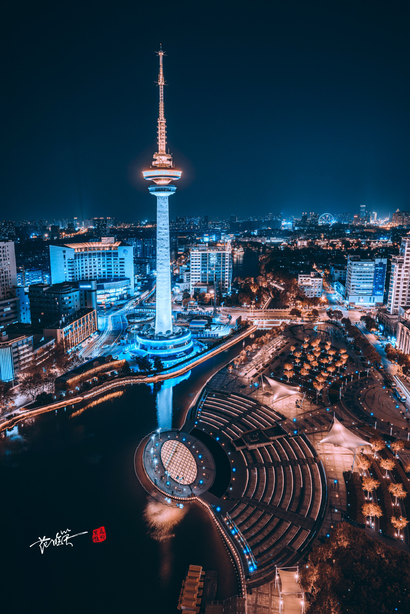 南通电视塔 - 按快门的花师傅 - 图虫