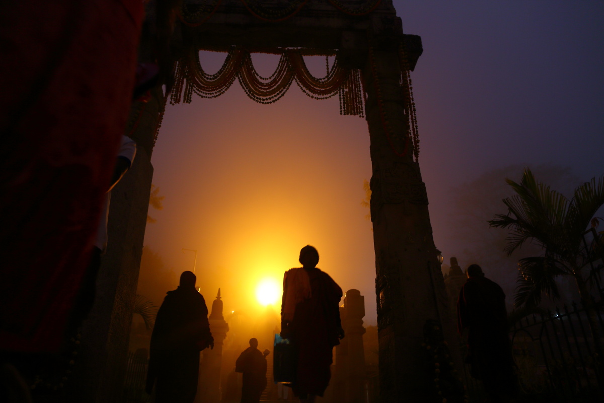 朝着心中的佛地.