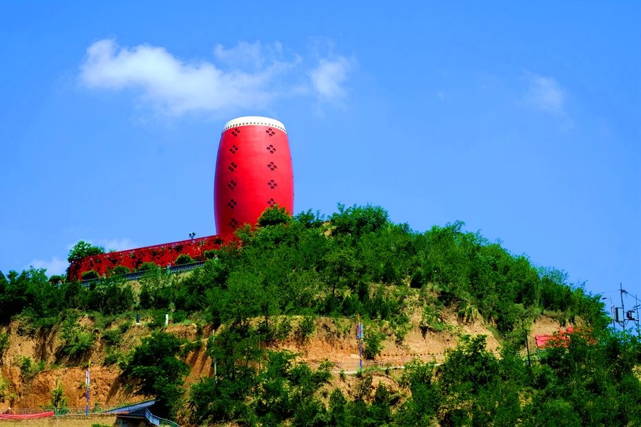 陕西安塞腰鼓表演