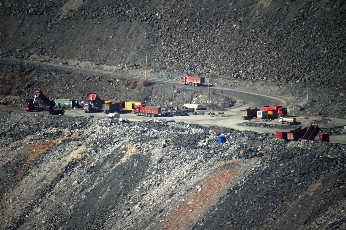 换个角度看露天矿谁在这个角度看过本钢南芬露天矿接近俯瞰或者说平视