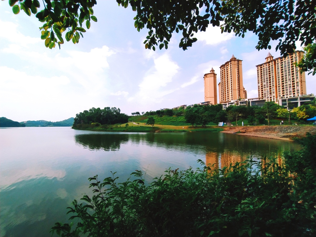 假期最后一天去白鹭湖感受下阳光和沙滩慢生活愉快