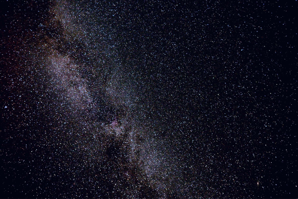 达瓦更扎的星空