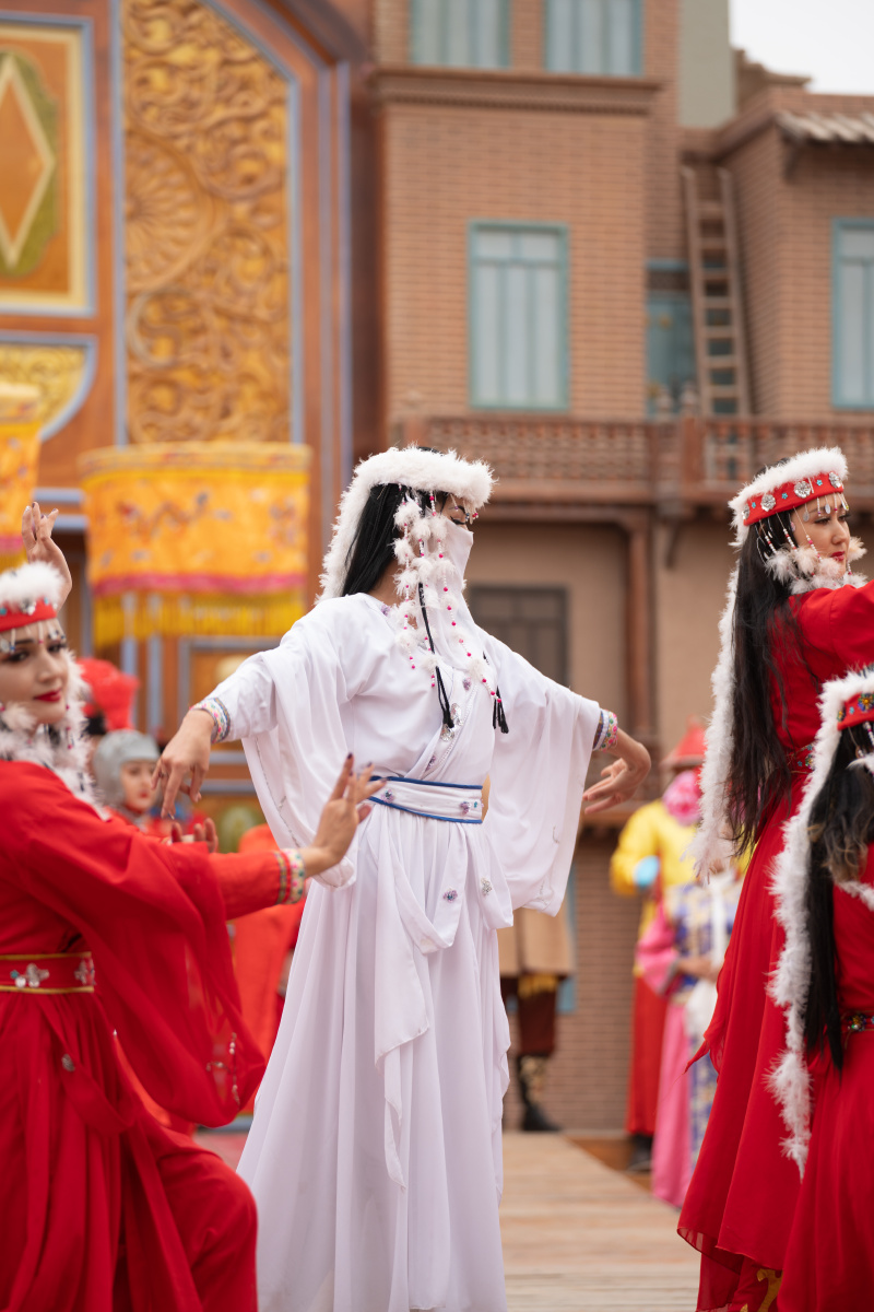 喀什街头手艺人,香妃墓艺人,善良的维吾尔族 - y2021