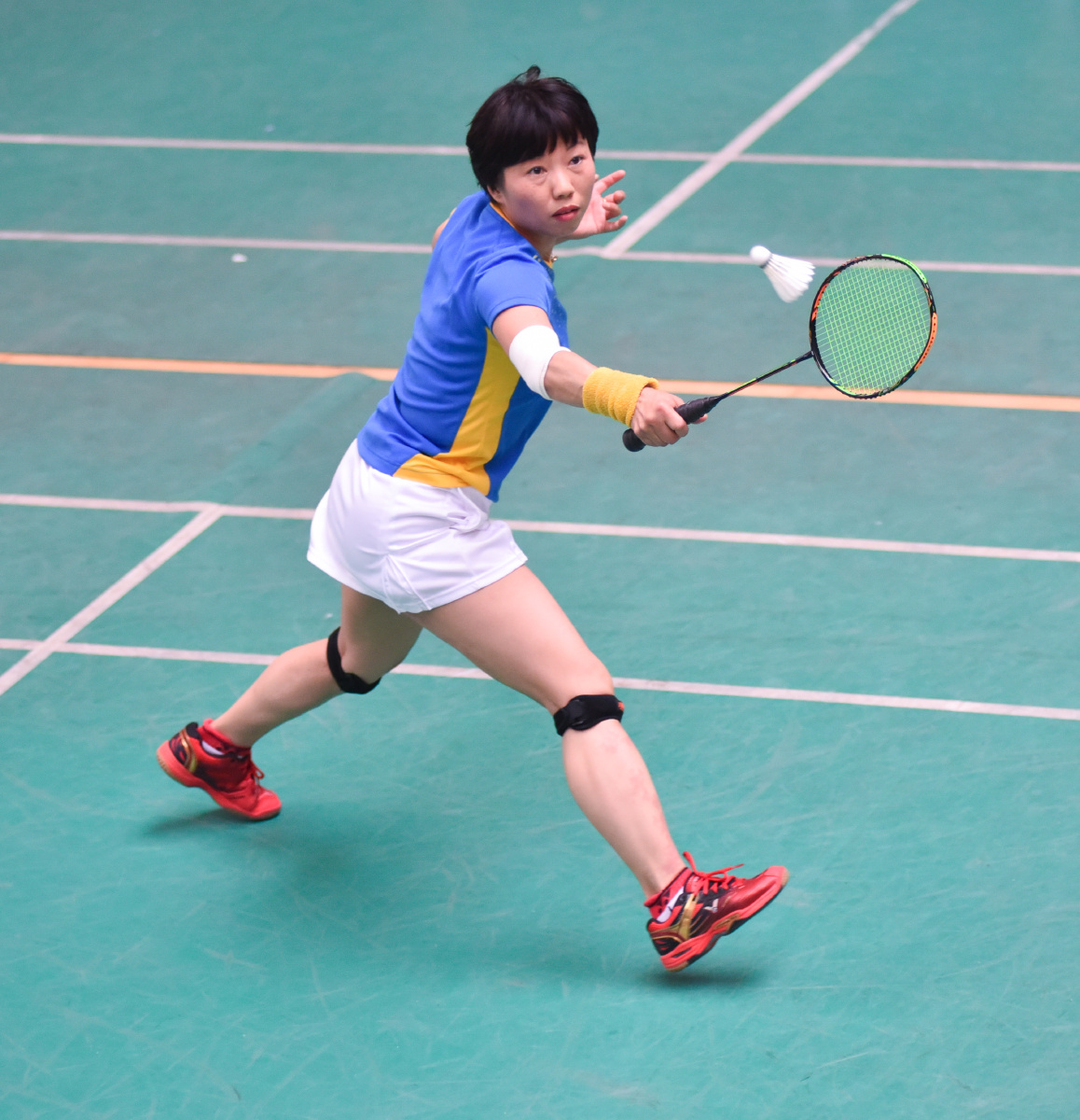 那些年羽毛球场上抓拍的美女们