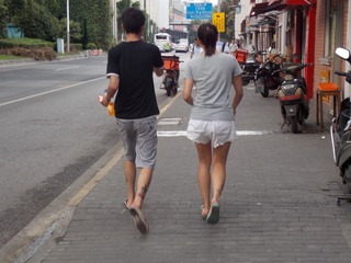 照片街拍军训路拍 031