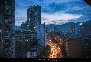 夜色沙杨路 S曲线后