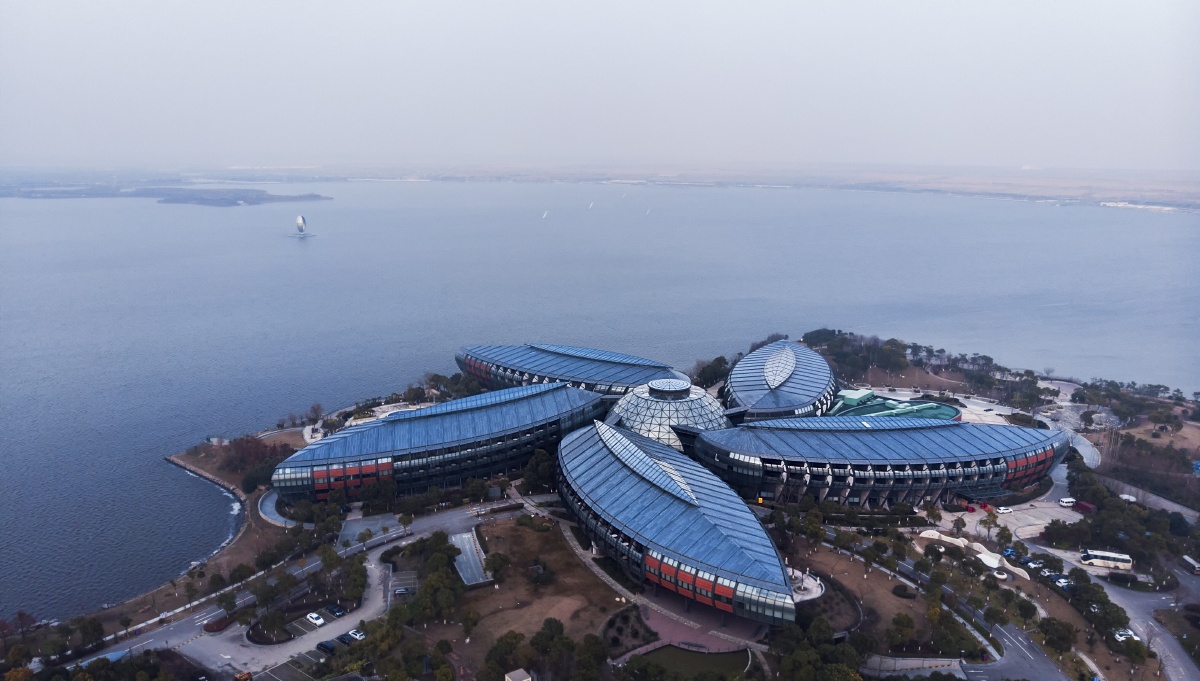 俯视临港 - tang摄 - 图虫