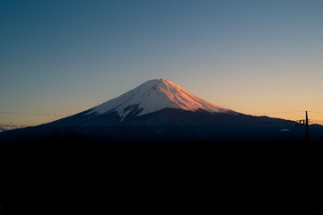 「富士·夕阳」