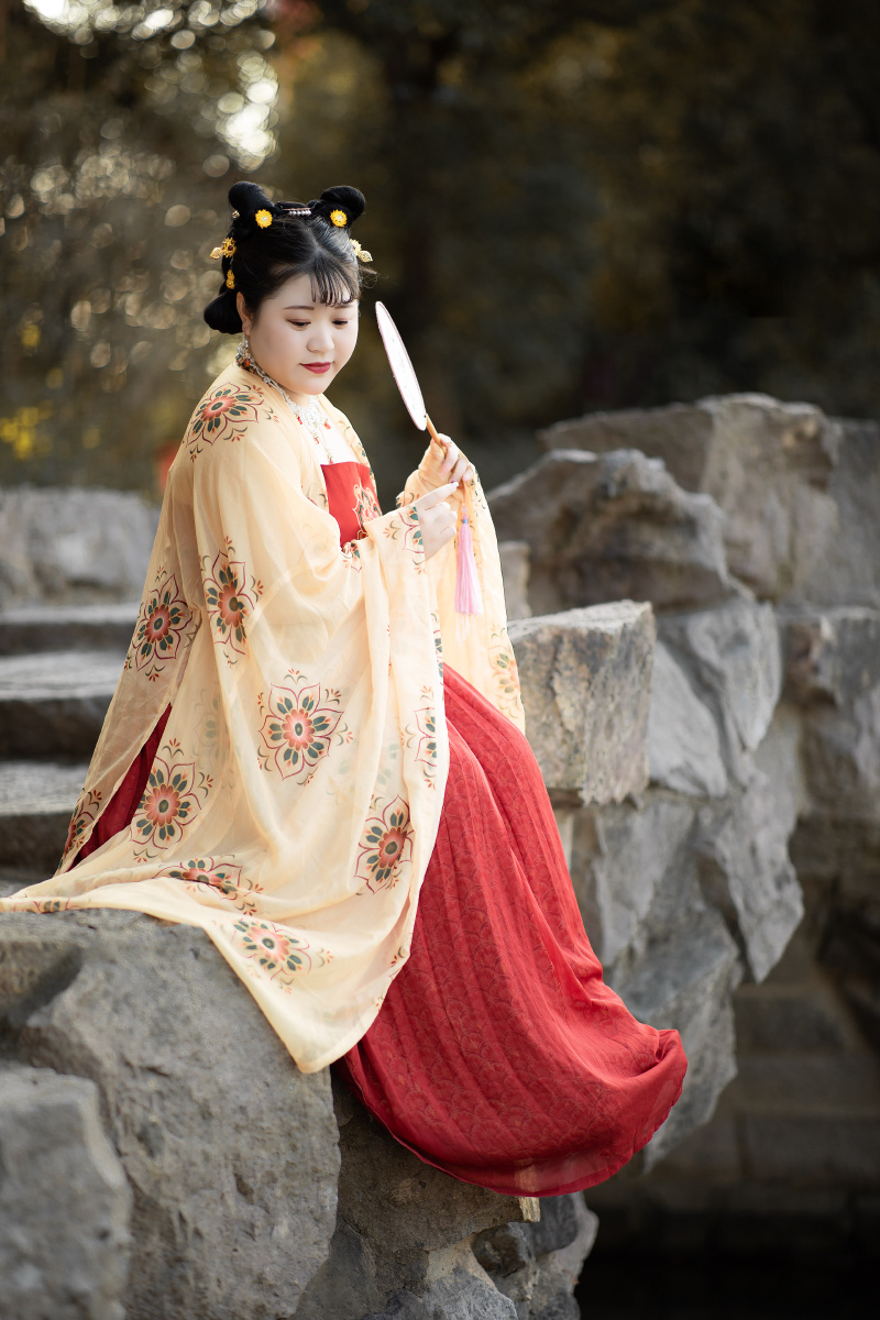 汉服人像写真古风贵妃娘娘