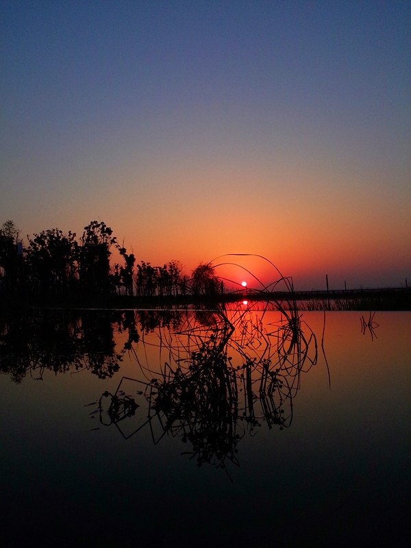 夕阳红 - 城市, 风光, 色彩, 手机 - 许姑娘丫 - 图虫