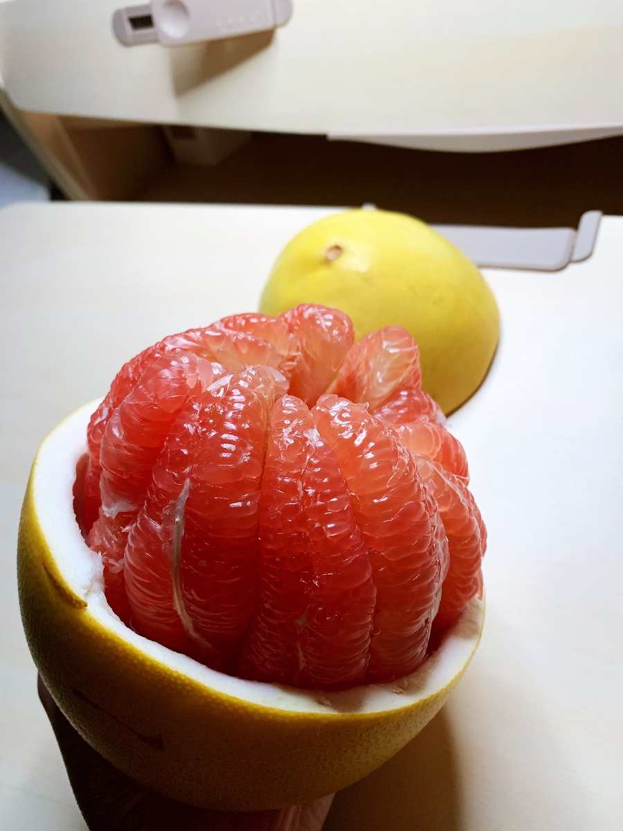 这剥柚子的技术如何