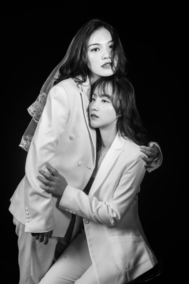 酷酷的闺蜜照很a的一组图片