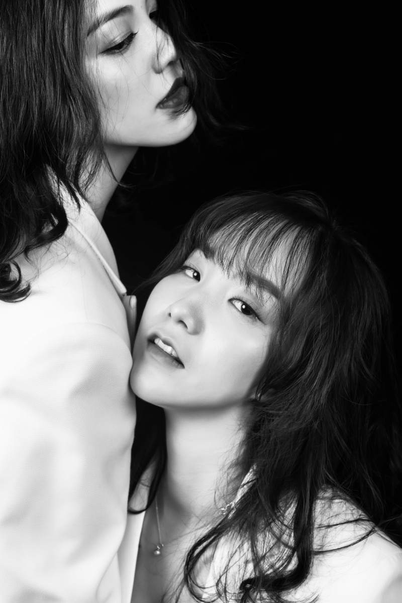 酷酷的闺蜜照很a的一组图片