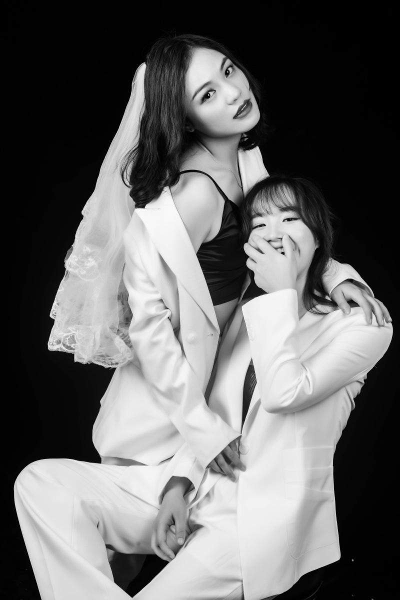 酷酷的闺蜜照很a的一组图片