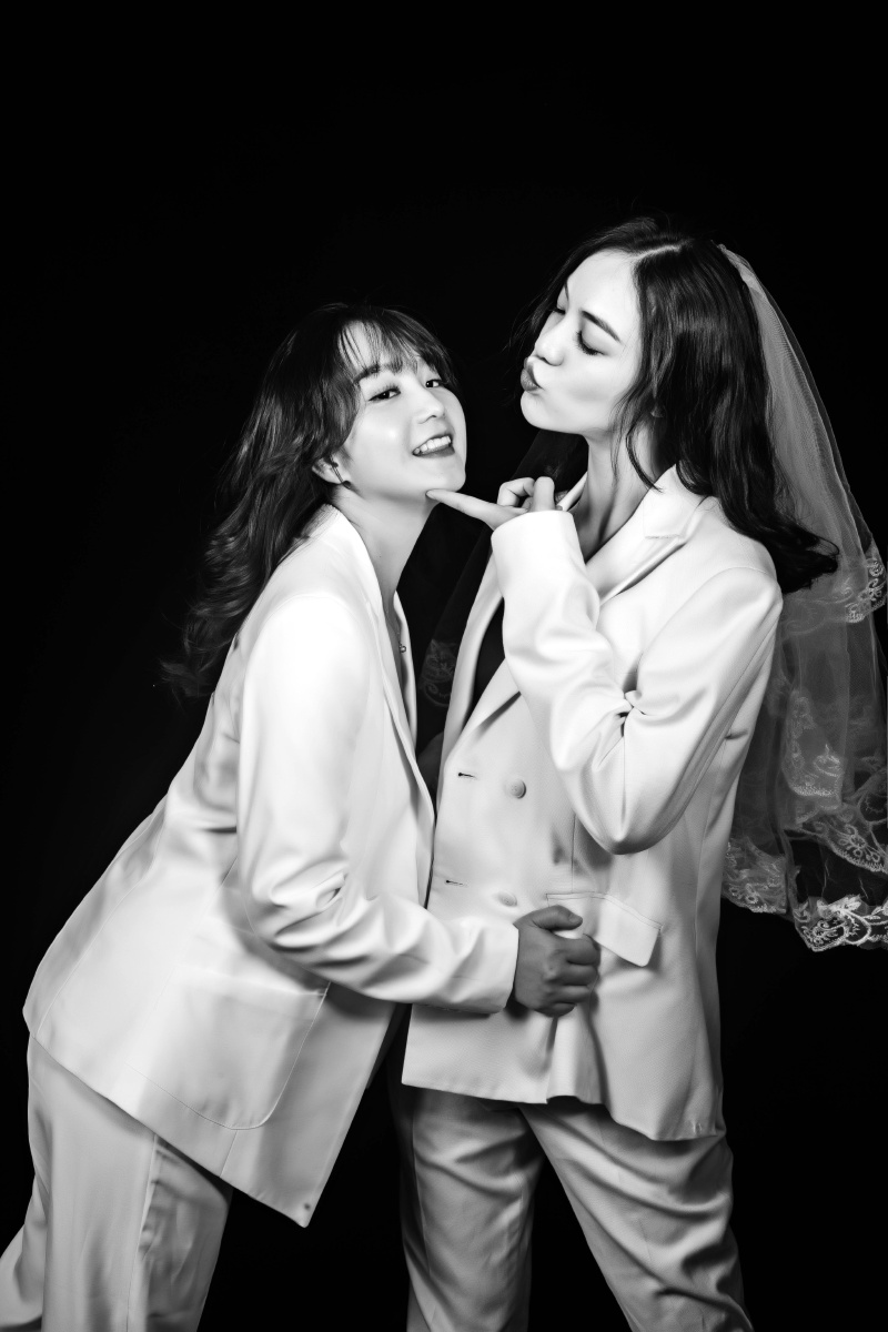 酷酷的闺蜜照很a的一组图片