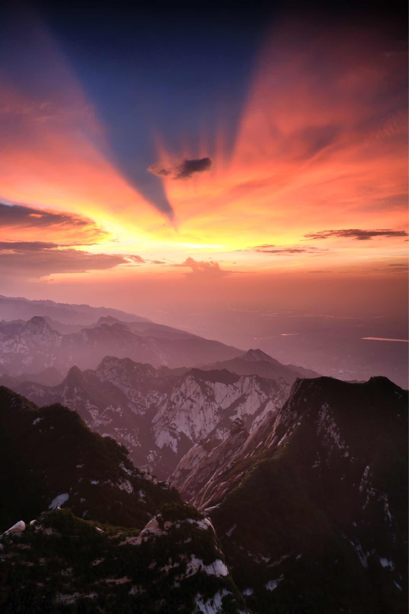 华山日落 - 岛田守望者 - 图虫
